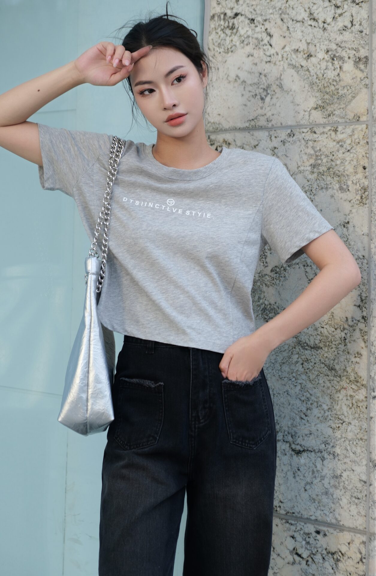 Áo Phông Nữ Cổ Tròn - Ảnh 7